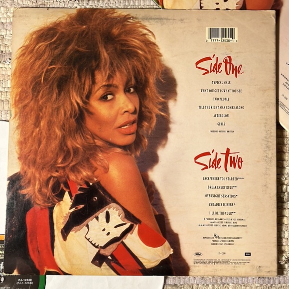 Tina Turner - “Break Every Rule” Vinyl LP - Picture 2 of 5